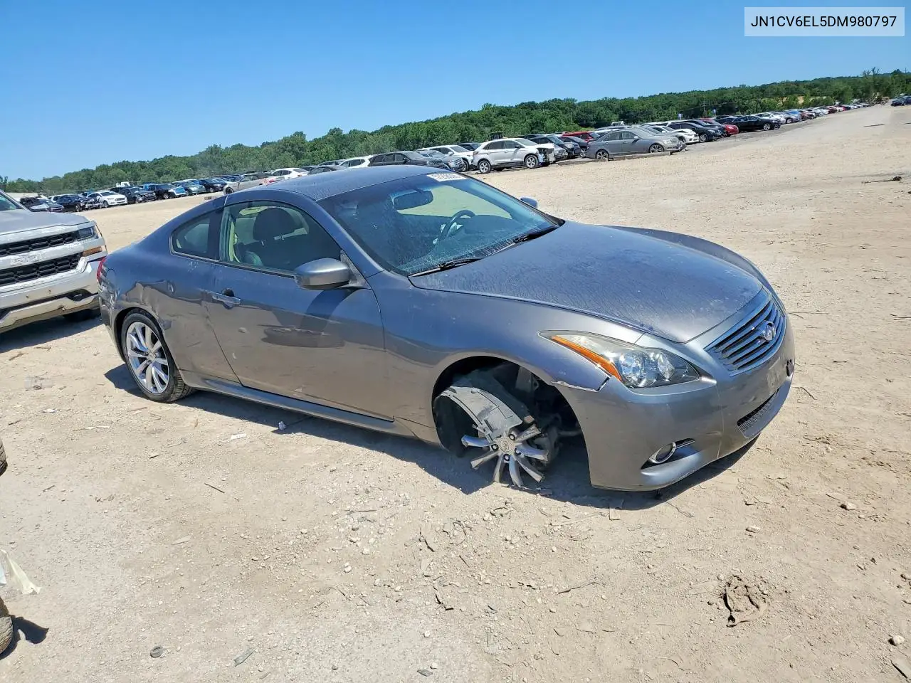 2013 Infiniti G37 Coupe X VIN: JN1CV6EL5DM980797 Lot: 57256926
