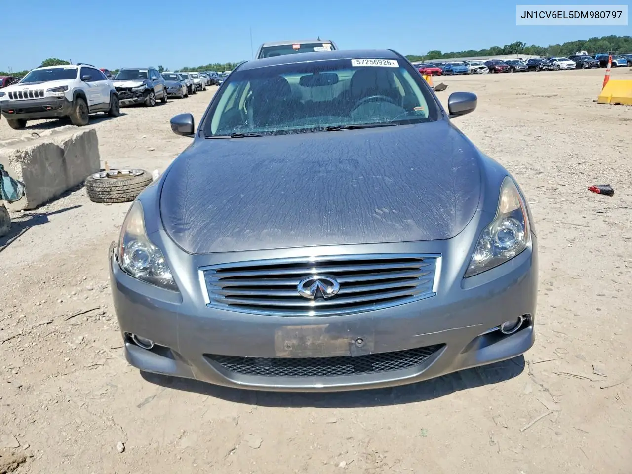 2013 Infiniti G37 Coupe X VIN: JN1CV6EL5DM980797 Lot: 57256926