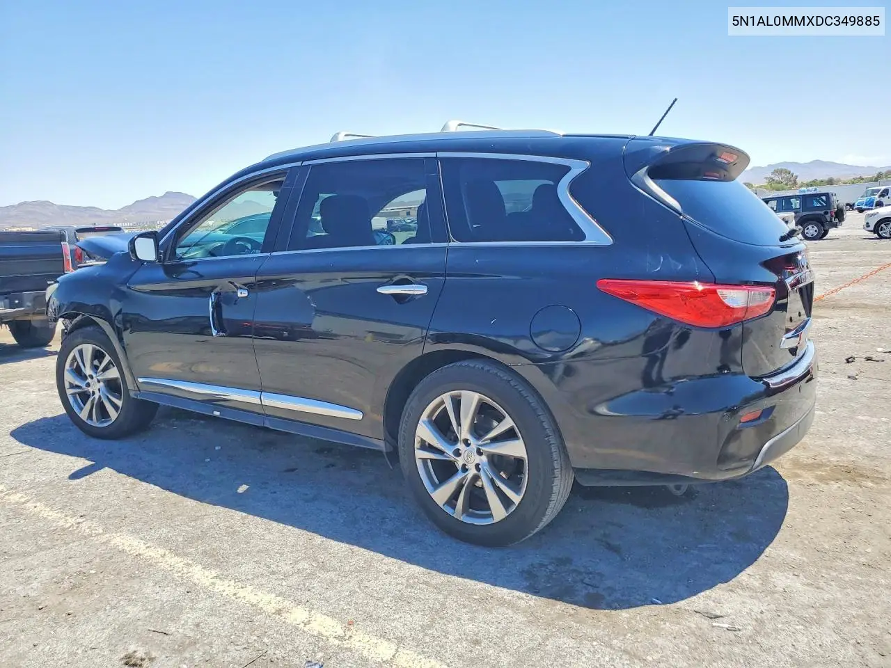 2013 Infiniti Jx35 Base VIN: 5N1AL0MMXDC349885 Lot: 57381306