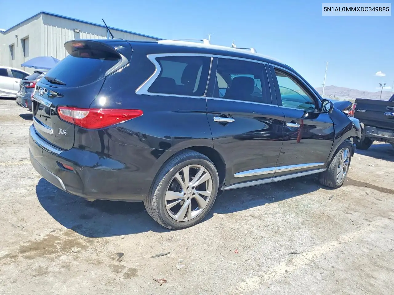 2013 Infiniti Jx35 Base VIN: 5N1AL0MMXDC349885 Lot: 57381306