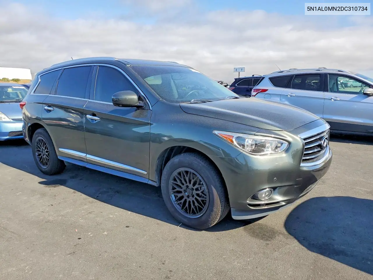 2013 Infiniti Jx35 Base VIN: 5N1AL0MN2DC310734 Lot: 57477226