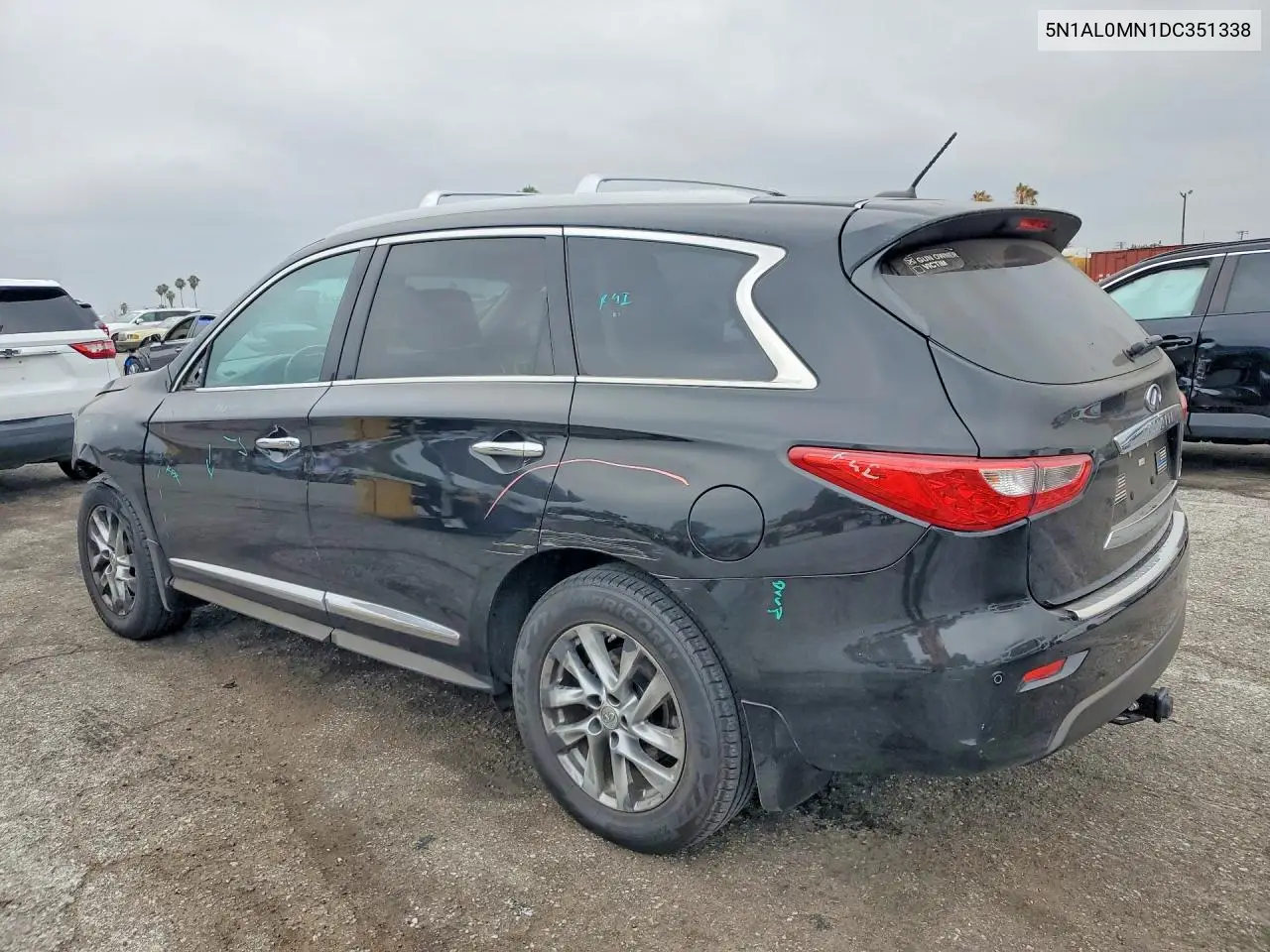 2013 Infiniti Jx35 Base VIN: 5N1AL0MN1DC351338 Lot: 58055936