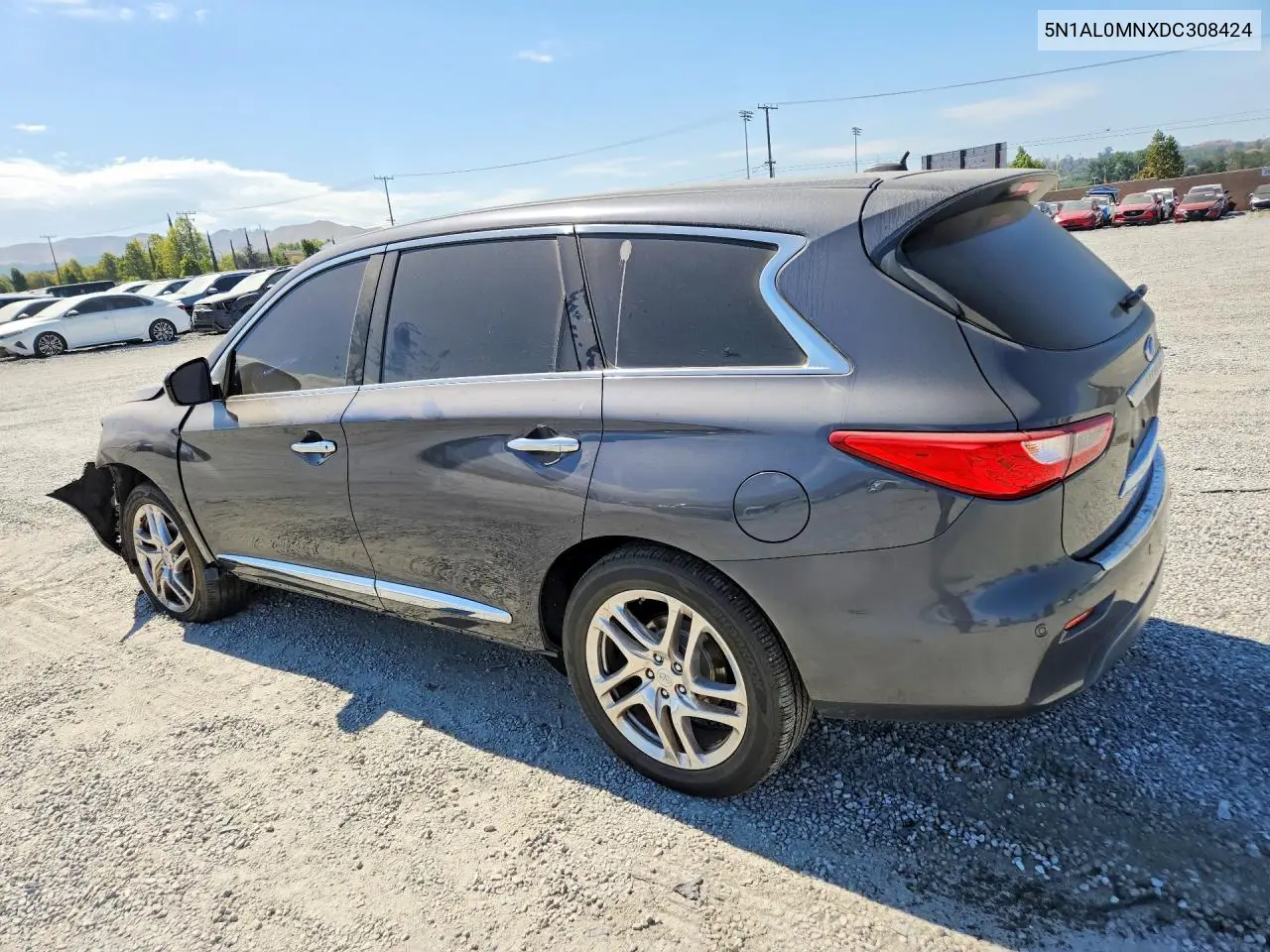 2013 Infi Jx35 VIN: 5N1AL0MNXDC308424 Lot: 58148966
