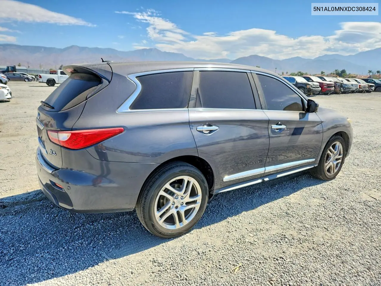 2013 Infi Jx35 VIN: 5N1AL0MNXDC308424 Lot: 58148966