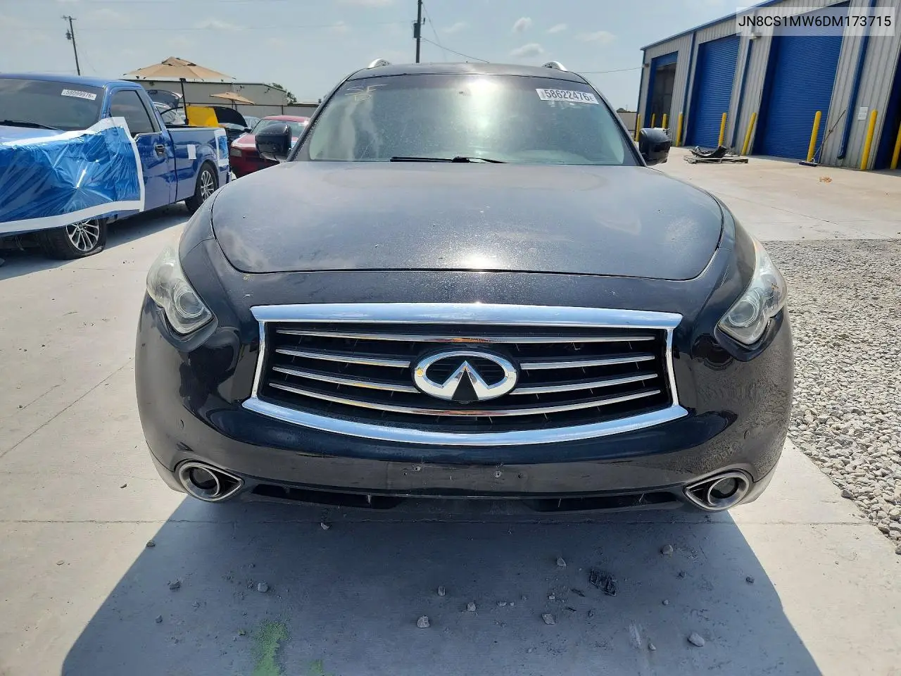 2013 Infiniti Fx37 Base VIN: JN8CS1MW6DM173715 Lot: 58622476