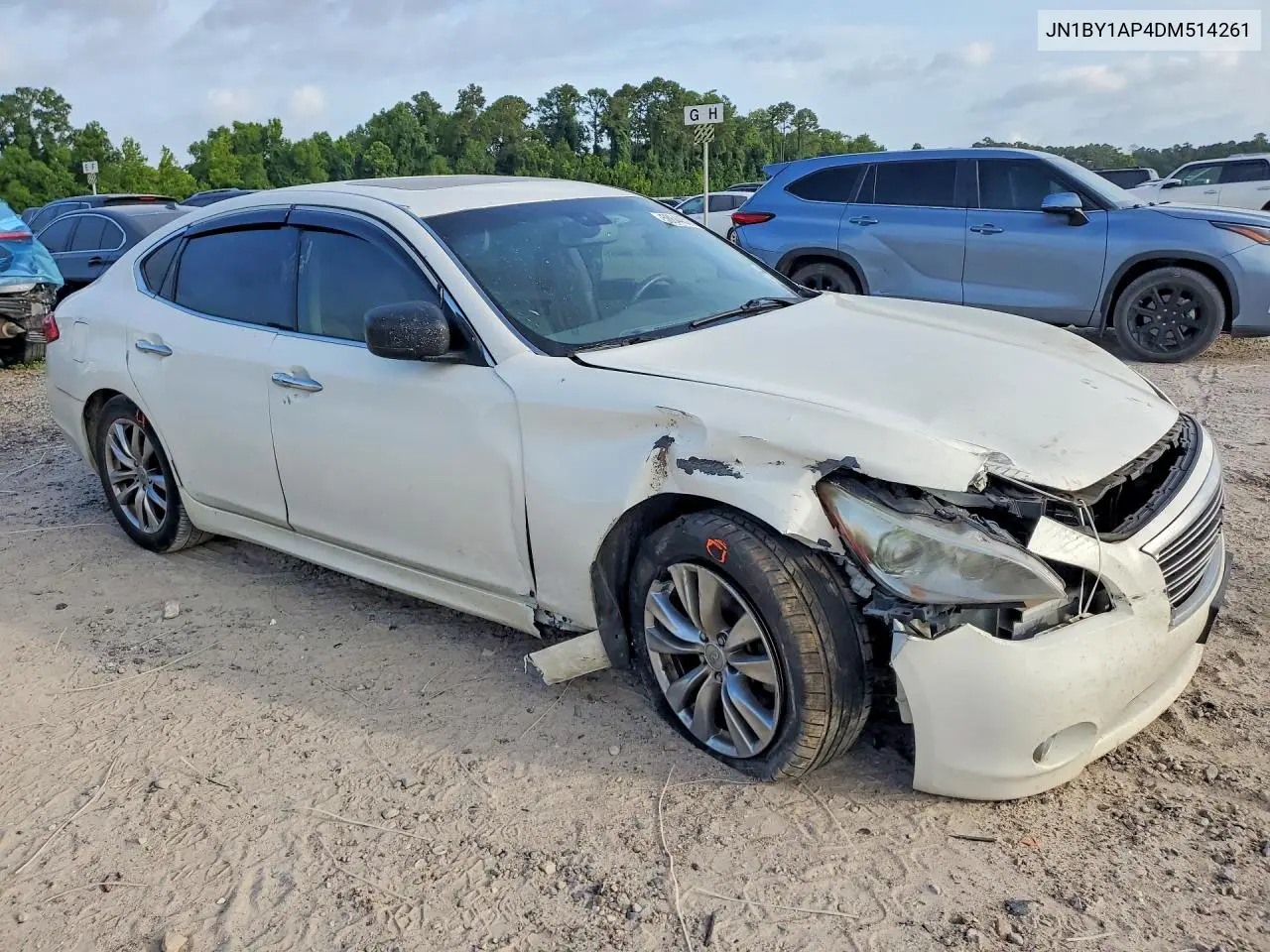 2013 Infiniti M37 Base VIN: JN1BY1AP4DM514261 Lot: 58644576
