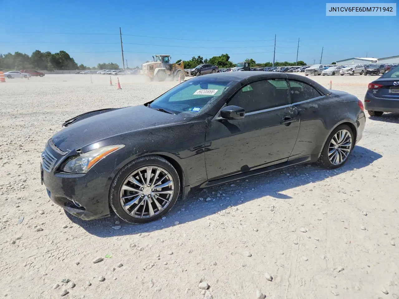 2013 Infiniti G37 Convertible Base VIN: JN1CV6FE6DM771942 Lot: 59235866