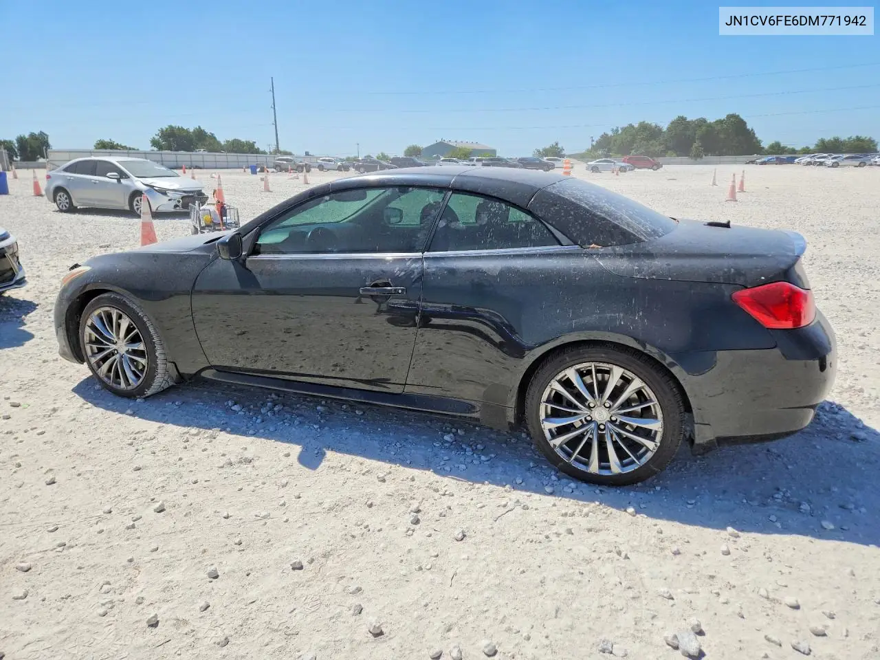 2013 Infiniti G37 Convertible Base VIN: JN1CV6FE6DM771942 Lot: 59235866