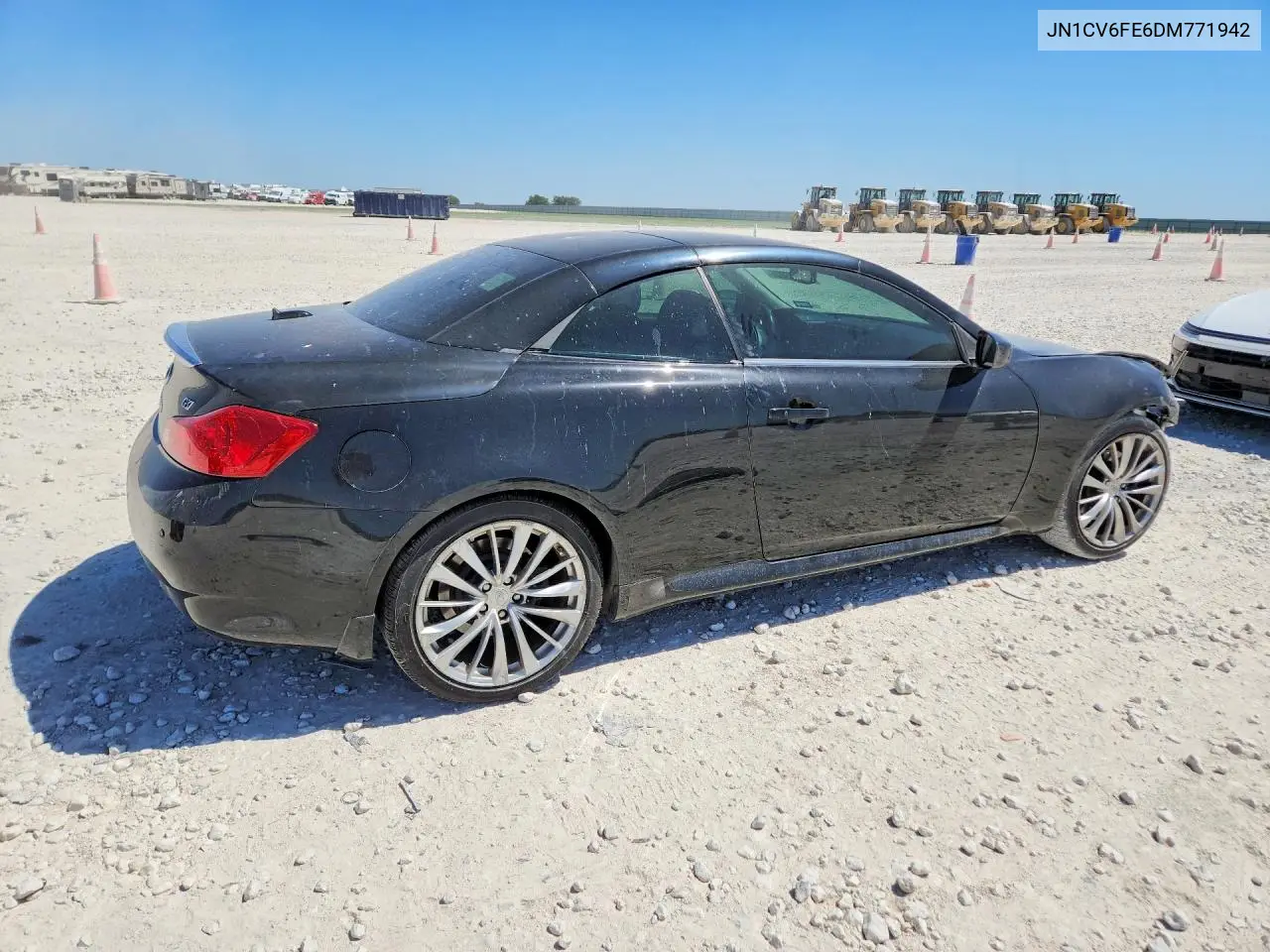 2013 Infiniti G37 Convertible Base VIN: JN1CV6FE6DM771942 Lot: 59235866