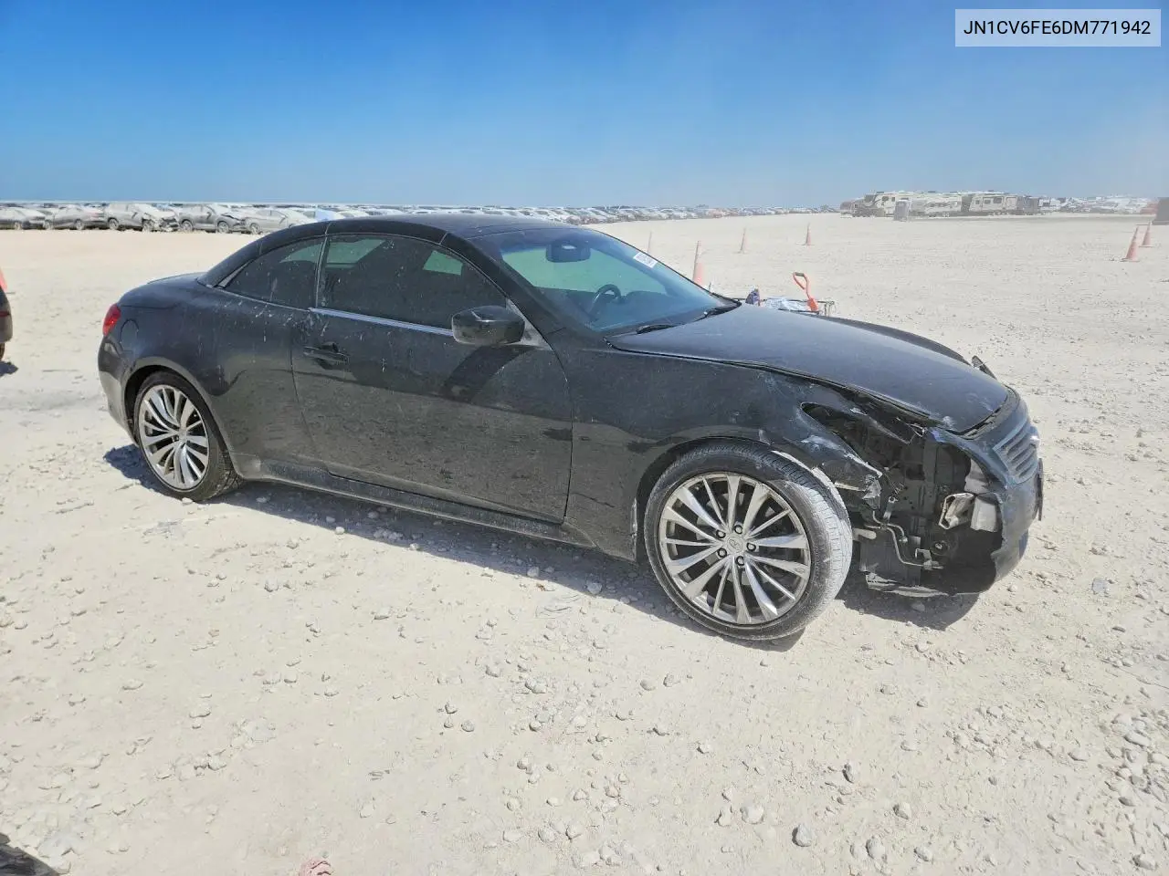 2013 Infiniti G37 Convertible Base VIN: JN1CV6FE6DM771942 Lot: 59235866
