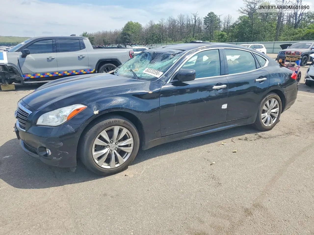 2013 Infiniti M37 X VIN: JN1BY1AR8DM601890 Lot: 60320596