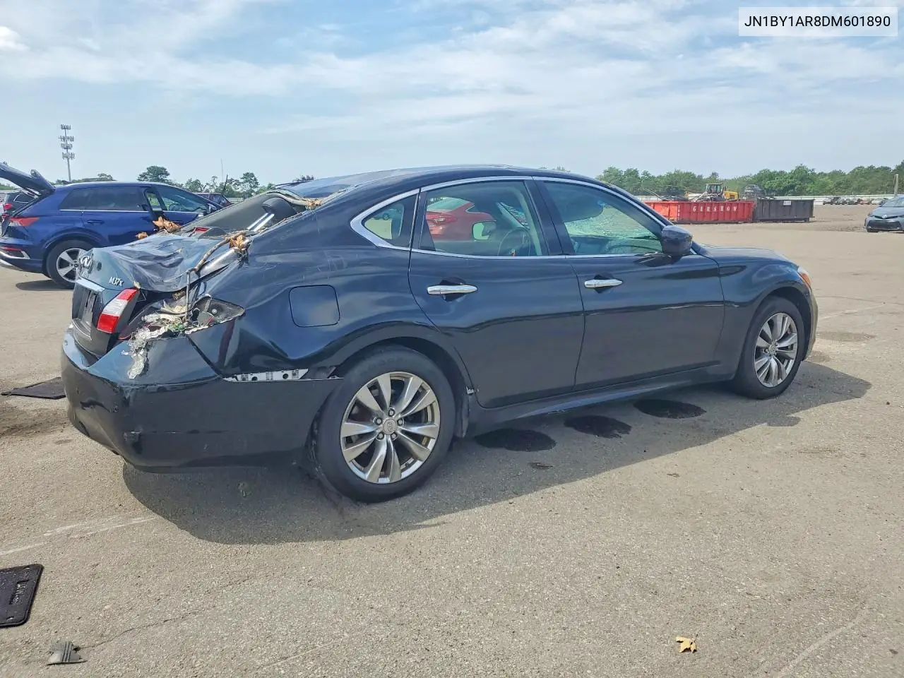 2013 Infiniti M37 X VIN: JN1BY1AR8DM601890 Lot: 60320596