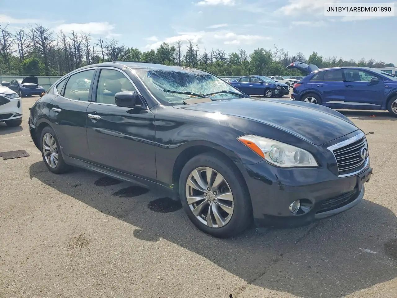 2013 Infiniti M37 X VIN: JN1BY1AR8DM601890 Lot: 60320596