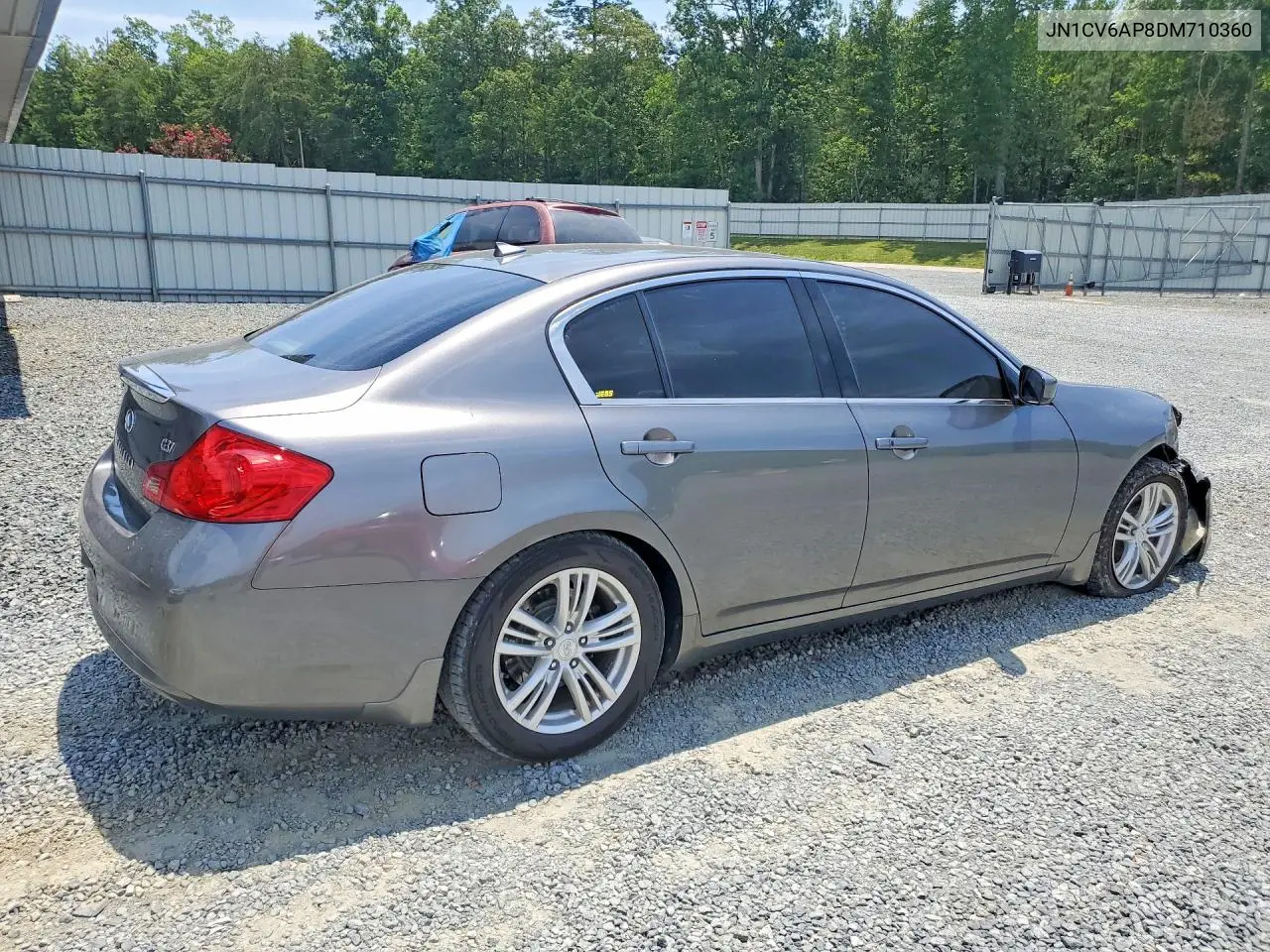 2013 Infiniti G37 Sedan Journey VIN: JN1CV6AP8DM710360 Lot: 60691136