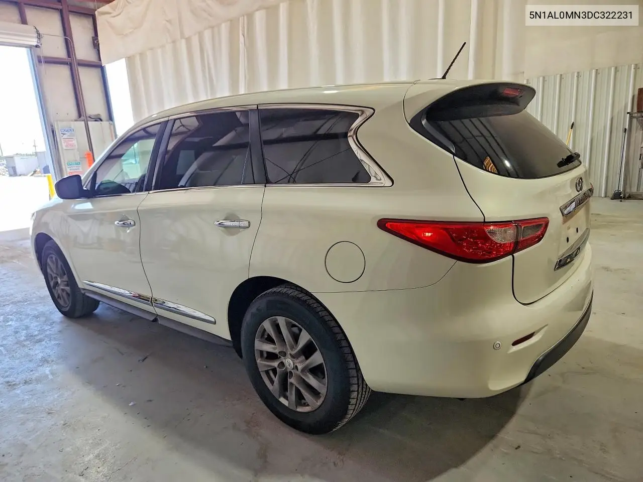 2013 Infiniti Jx35 Base VIN: 5N1AL0MN3DC322231 Lot: 60709006