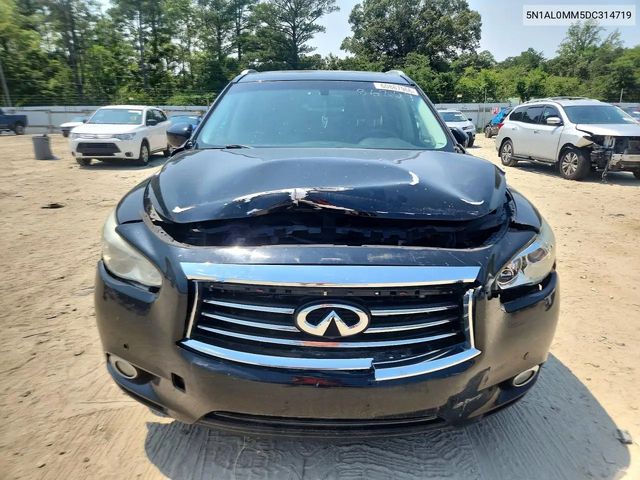 2013 Infiniti Jx35 Base VIN: 5N1AL0MM5DC314719 Lot: 60867966
