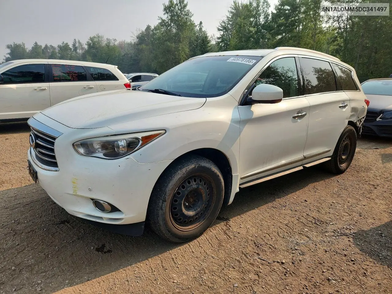 2013 Infiniti Jx35 Base VIN: 5N1AL0MM5DC341497 Lot: 60978186