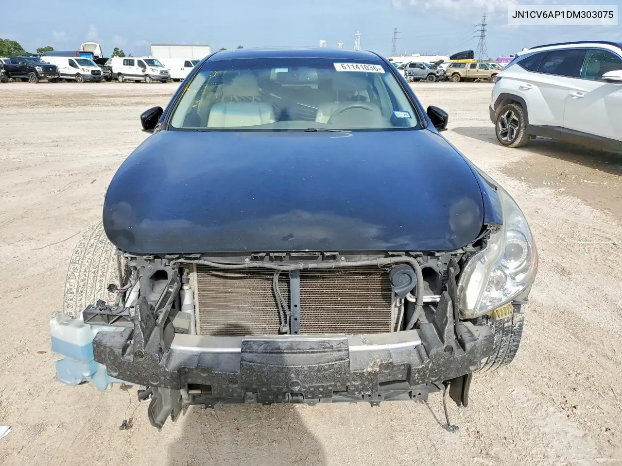 2013 Infiniti G37 Base VIN: JN1CV6AP1DM303075 Lot: 61141036