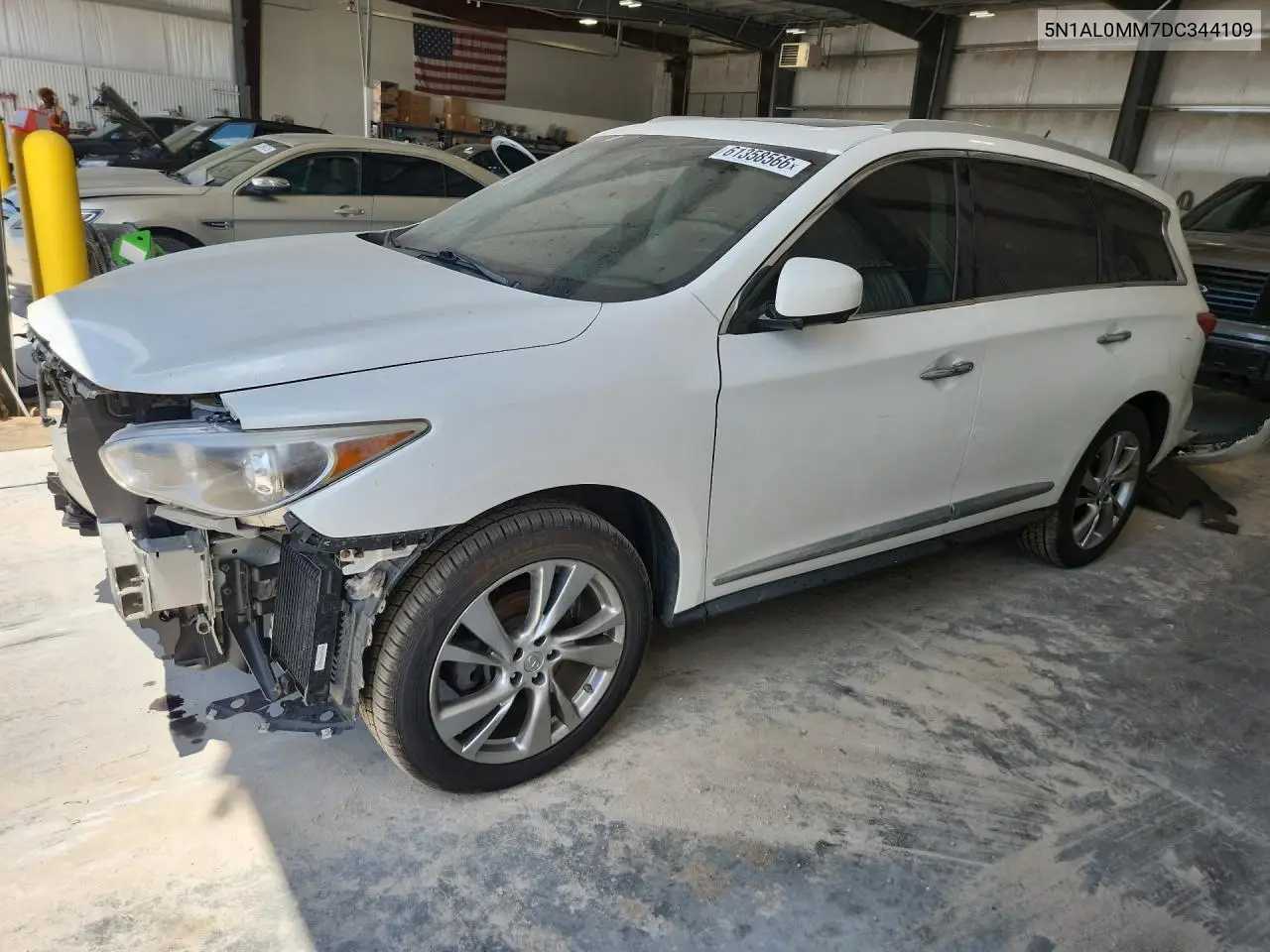 2013 Infiniti Jx35 Base VIN: 5N1AL0MM7DC344109 Lot: 61358566