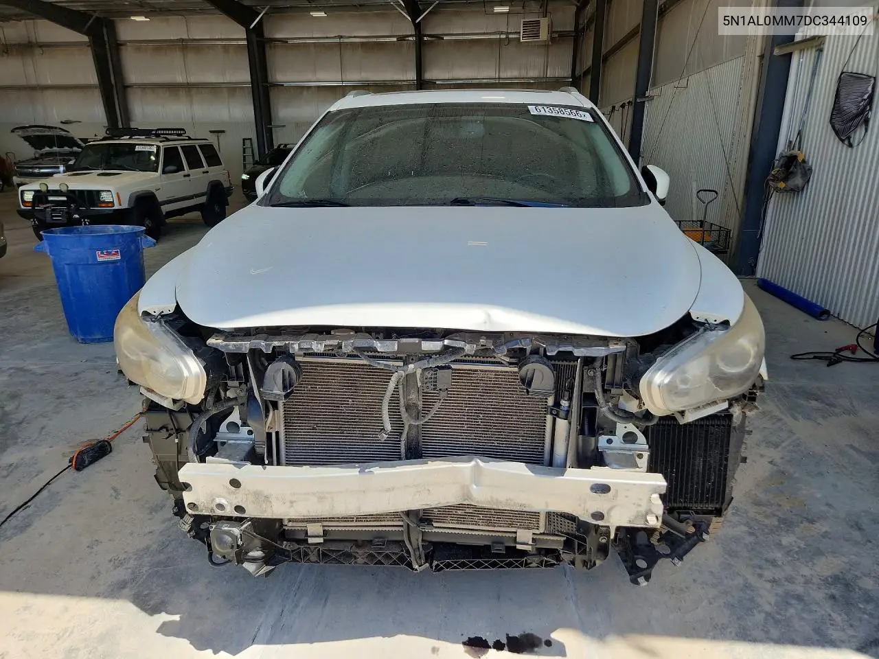 2013 Infiniti Jx35 Base VIN: 5N1AL0MM7DC344109 Lot: 61358566