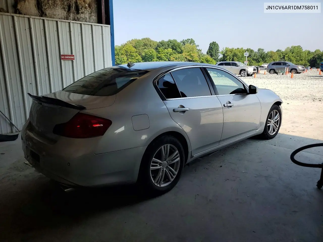 2013 Infiniti G37 Sedan X VIN: JN1CV6AR1DM758011 Lot: 61607306