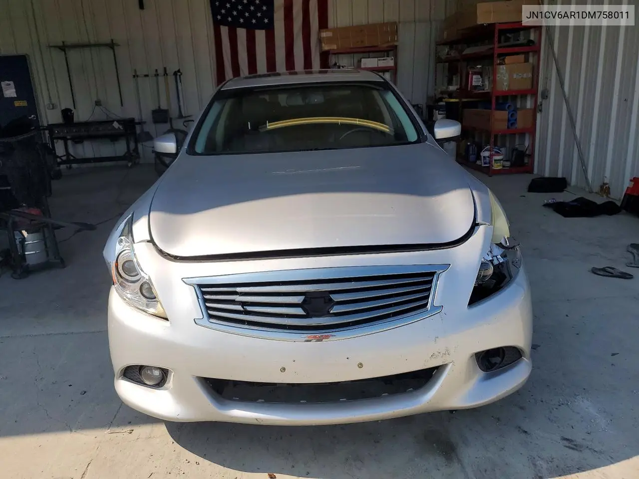 2013 Infiniti G37 Sedan X VIN: JN1CV6AR1DM758011 Lot: 61607306
