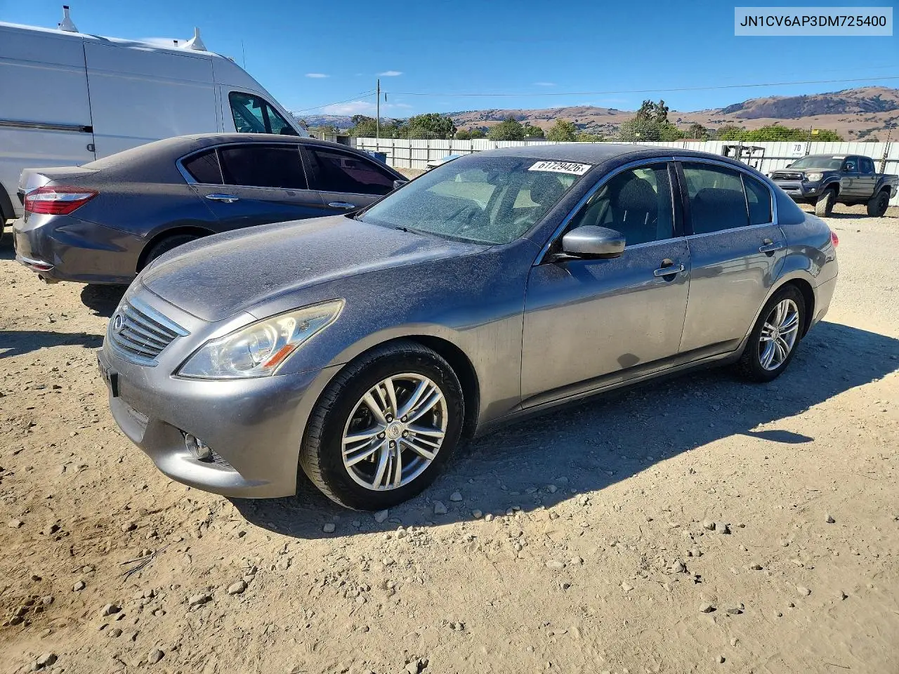 2013 Infiniti G37 Sedan Journey VIN: JN1CV6AP3DM725400 Lot: 61729426