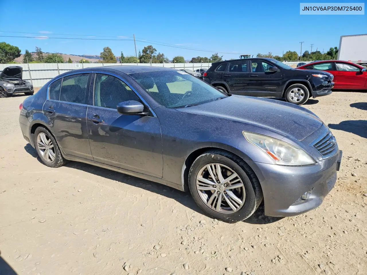 2013 Infiniti G37 Sedan Journey VIN: JN1CV6AP3DM725400 Lot: 61729426