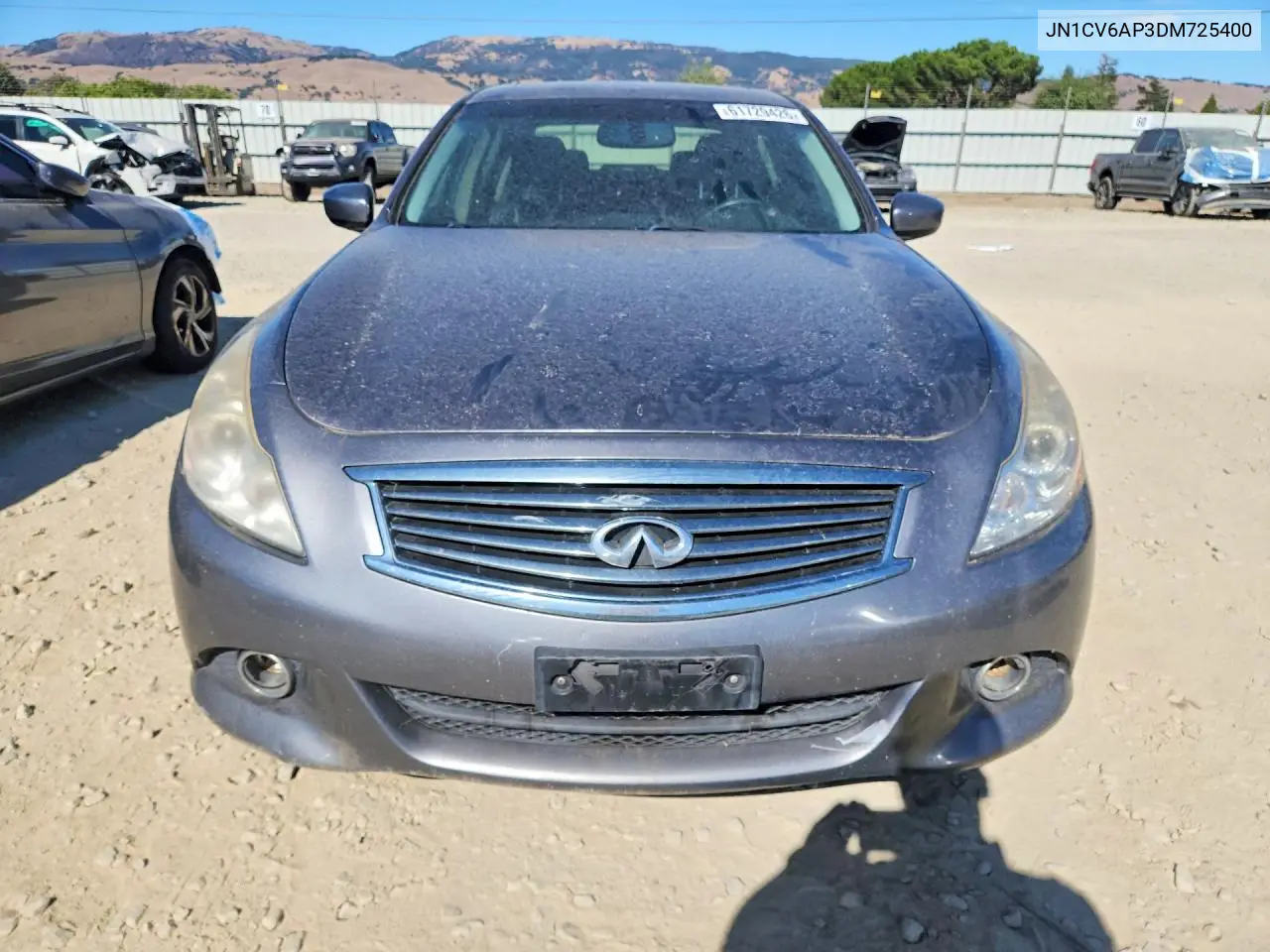 2013 Infiniti G37 Sedan Journey VIN: JN1CV6AP3DM725400 Lot: 61729426