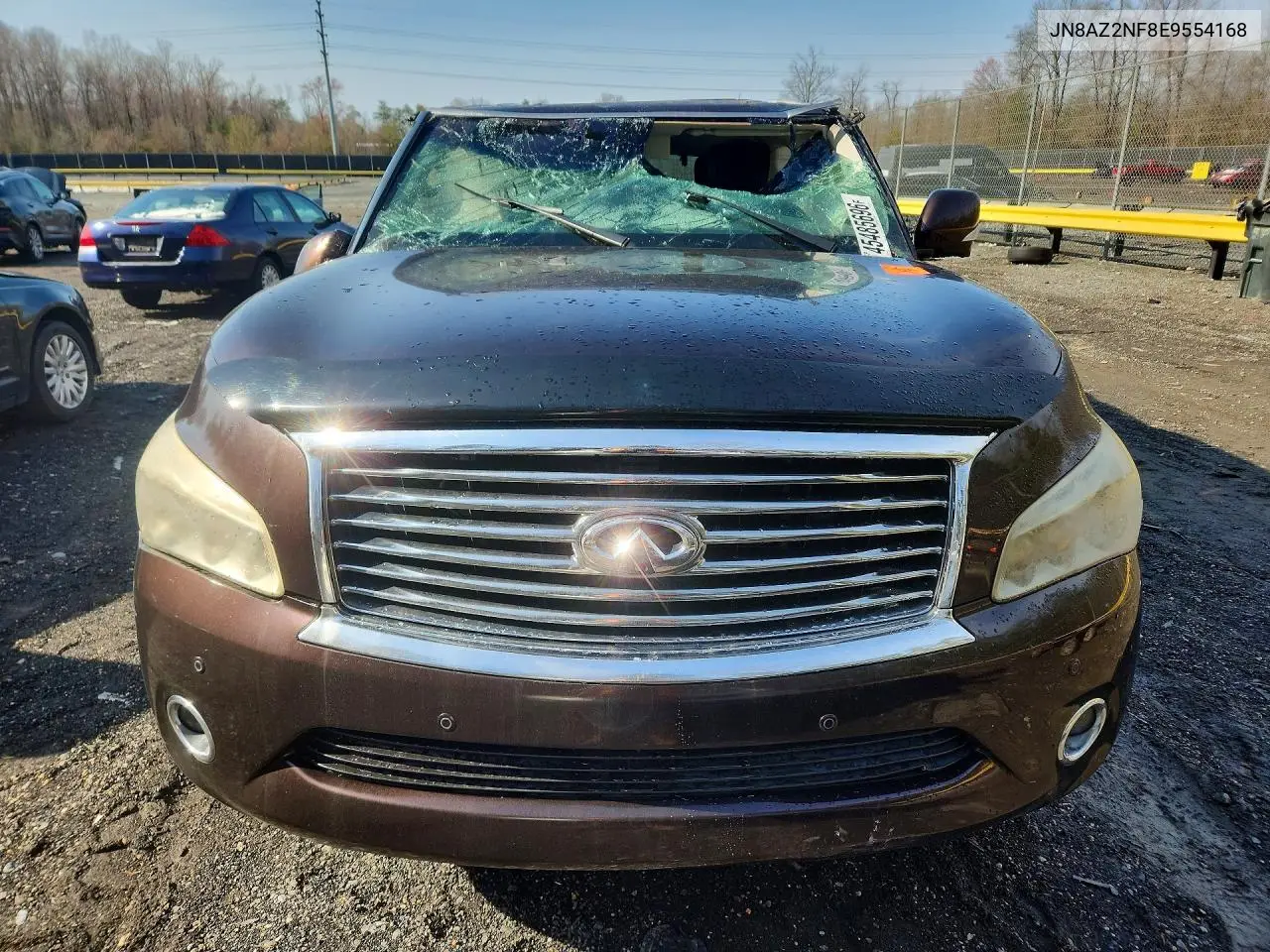 2014 Infiniti Qx80 Base VIN: JN8AZ2NF8E9554168 Lot: 45485696