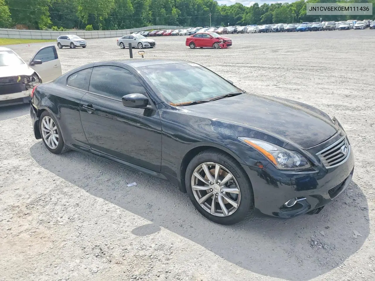 2014 Infiniti Q60 Coupe Journey VIN: JN1CV6EK0EM111436 Lot: 51860326