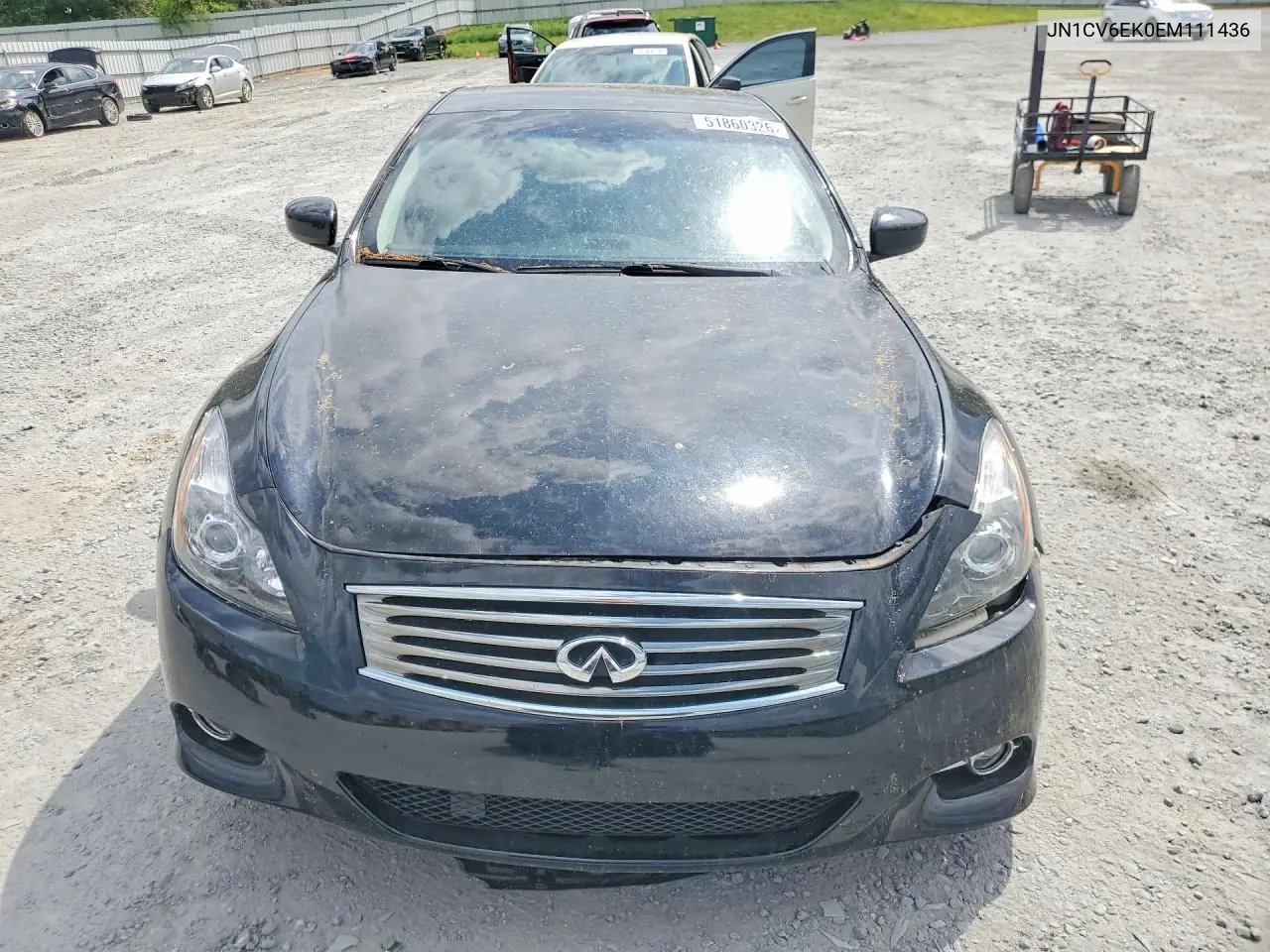 2014 Infiniti Q60 Coupe Journey VIN: JN1CV6EK0EM111436 Lot: 51860326