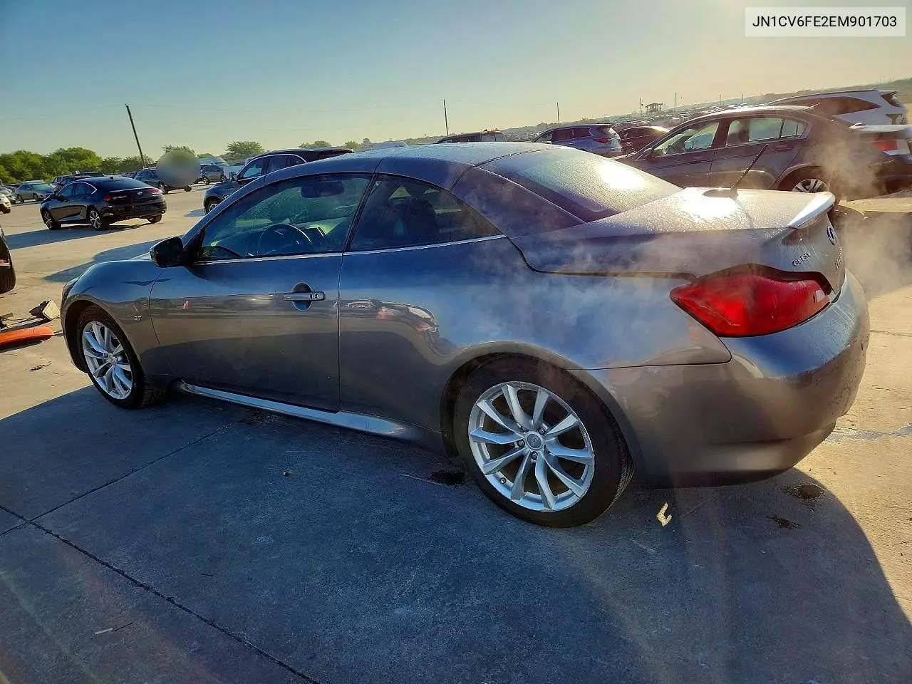 2014 Infiniti Q60 Convertible Base VIN: JN1CV6FE2EM901703 Lot: 53099276