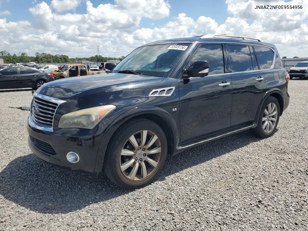 2014 Infiniti Qx80 Base VIN: JN8AZ2NF0E9554956 Lot: 53949156