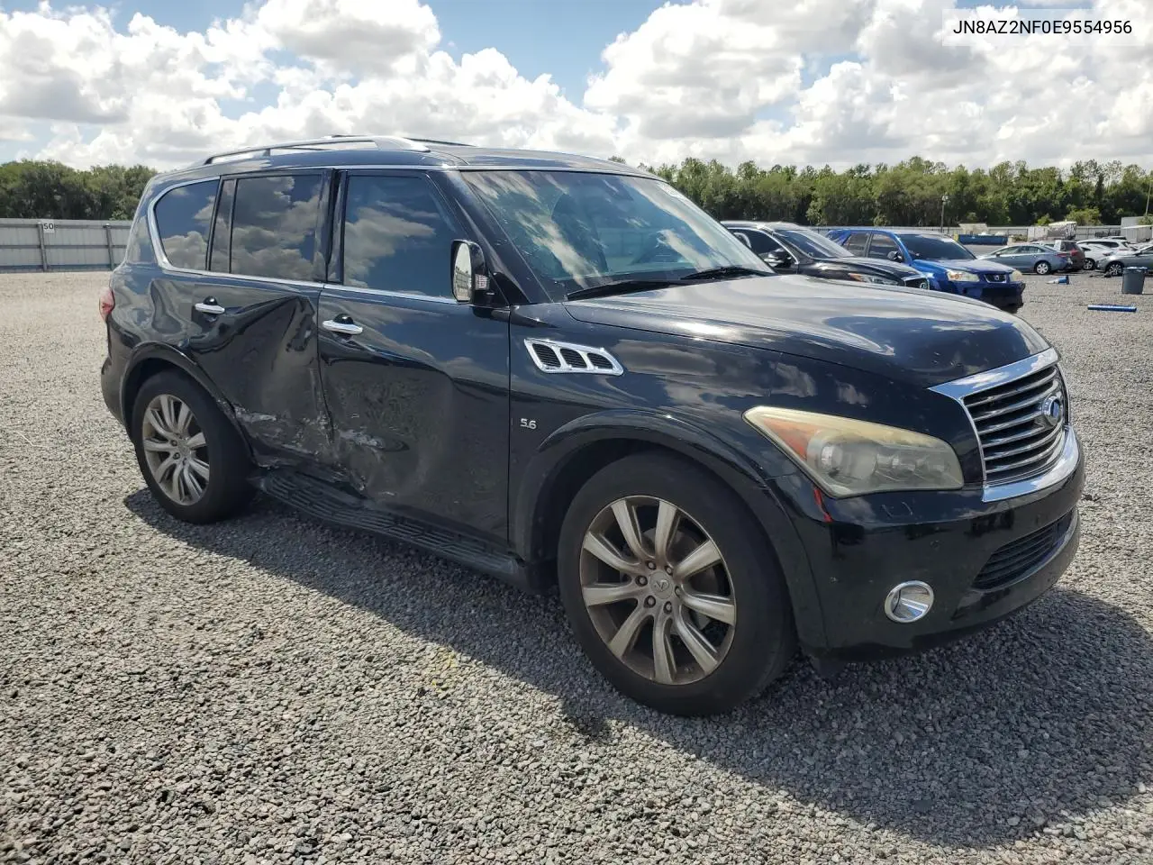 2014 Infiniti Qx80 Base VIN: JN8AZ2NF0E9554956 Lot: 53949156