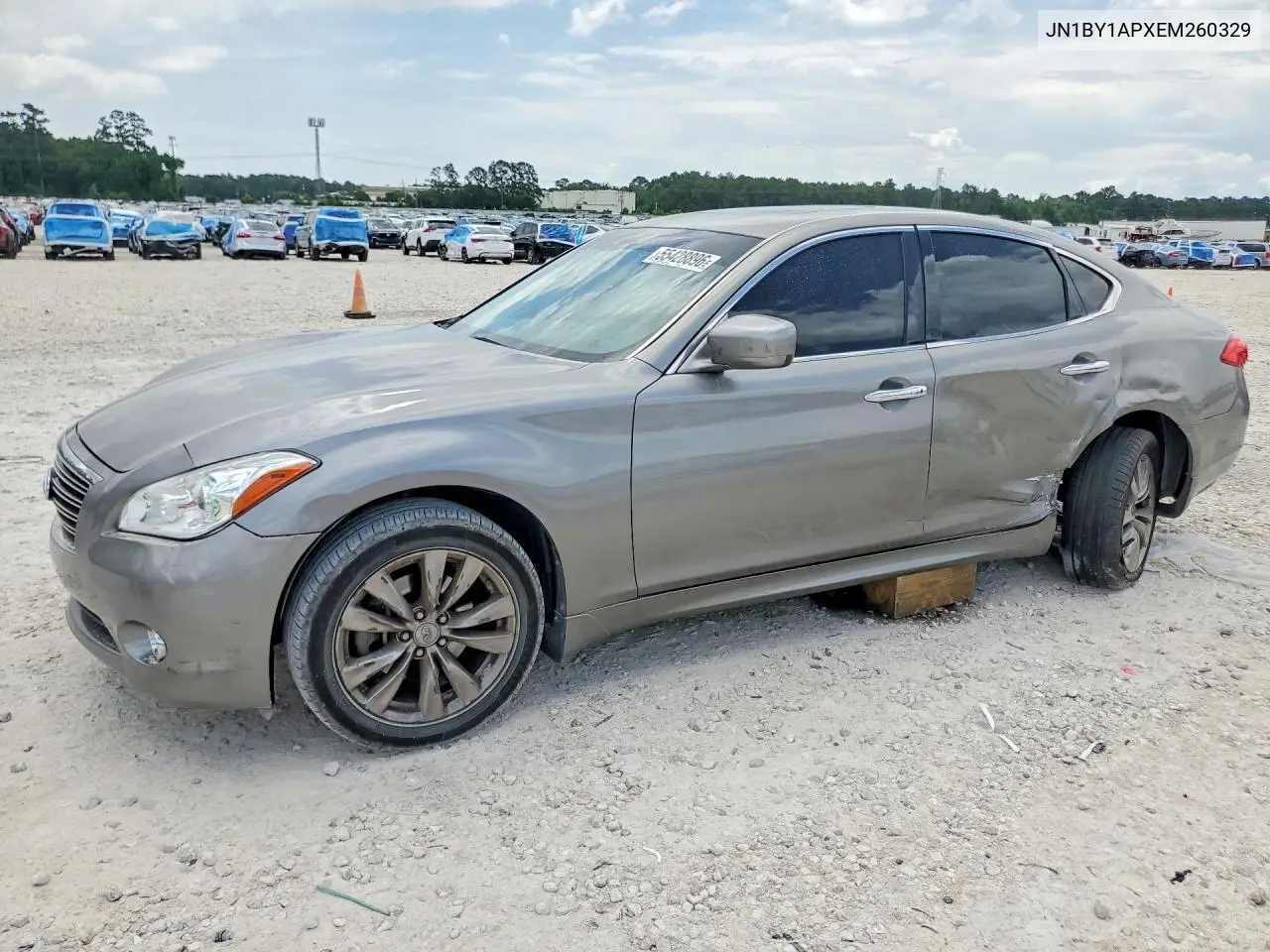 2014 Infiniti Q70 3.7 VIN: JN1BY1APXEM260329 Lot: 55428896