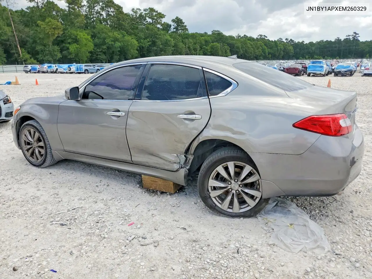 2014 Infiniti Q70 3.7 VIN: JN1BY1APXEM260329 Lot: 55428896