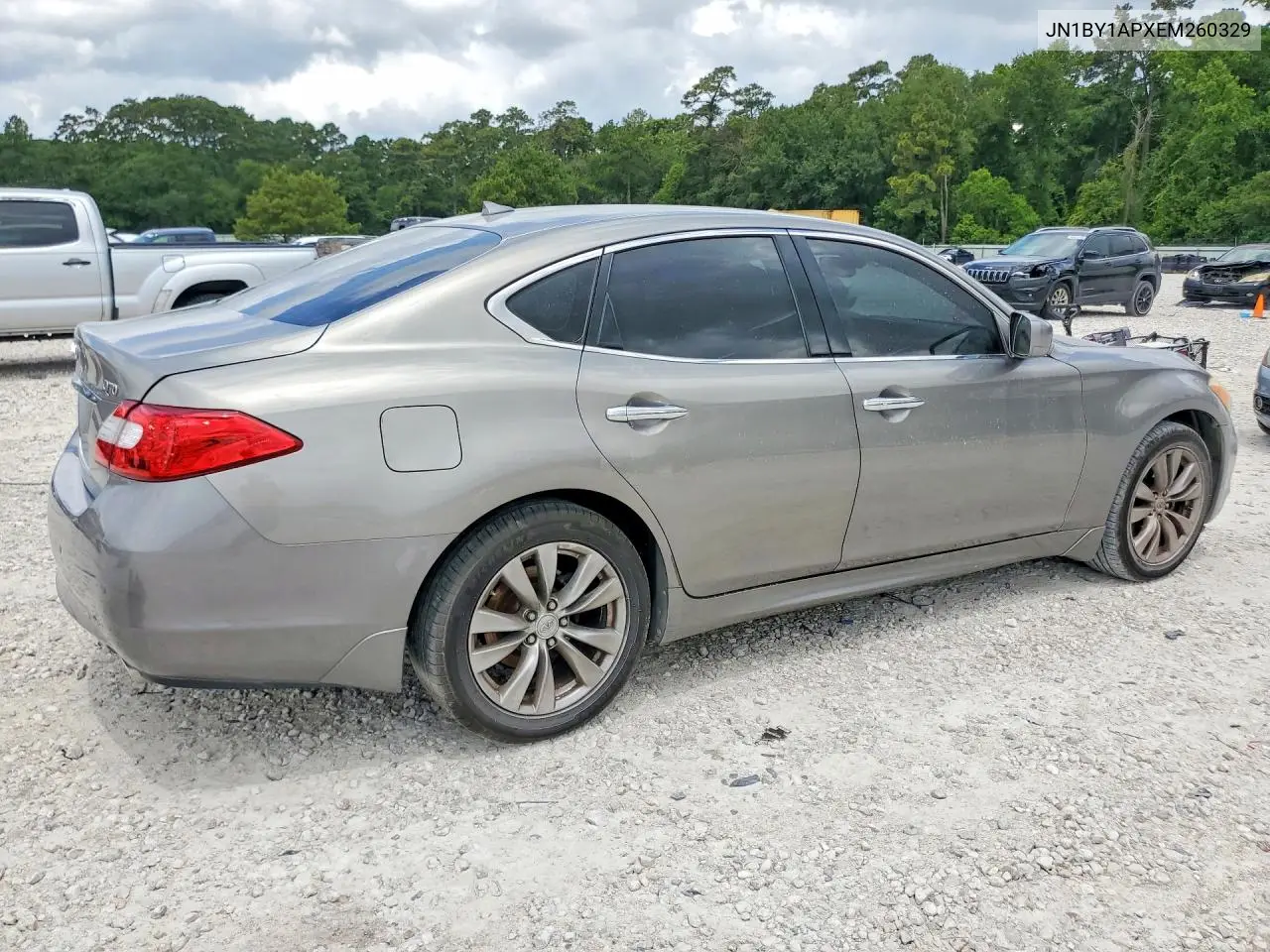 2014 Infiniti Q70 3.7 VIN: JN1BY1APXEM260329 Lot: 55428896