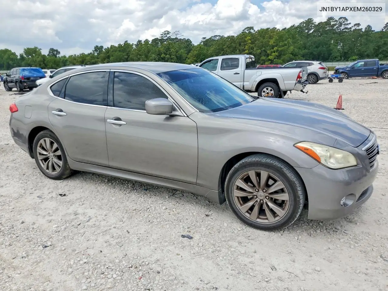 2014 Infiniti Q70 3.7 VIN: JN1BY1APXEM260329 Lot: 55428896