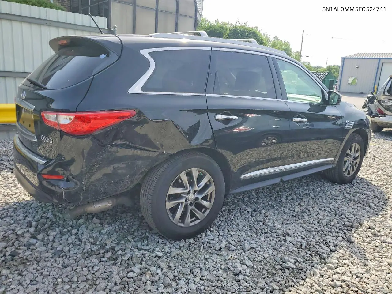 2014 Infiniti Qx60 Base VIN: 5N1AL0MM5EC524741 Lot: 56776326