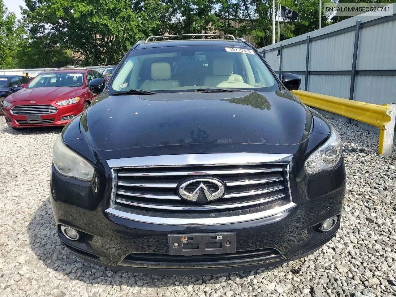 2014 Infiniti Qx60 Base VIN: 5N1AL0MM5EC524741 Lot: 56776326