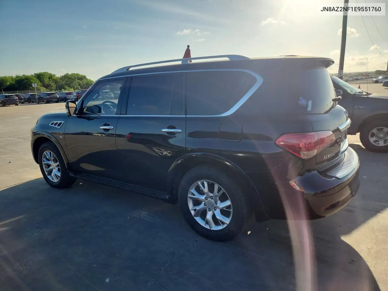 2014 Infiniti Qx80 Base VIN: JN8AZ2NF1E9551760 Lot: 57145226