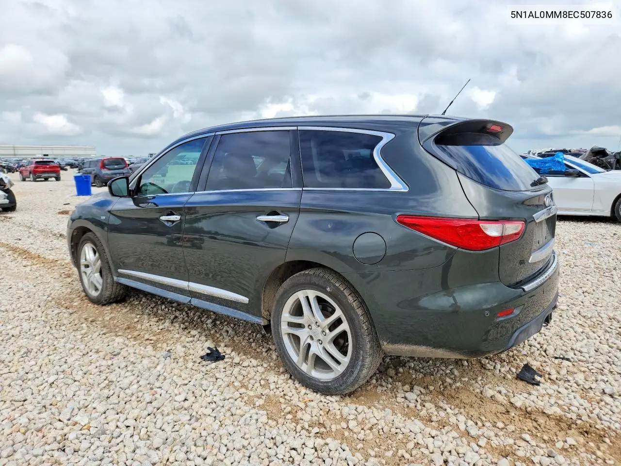 2014 Infiniti Qx60 Base VIN: 5N1AL0MM8EC507836 Lot: 57572296