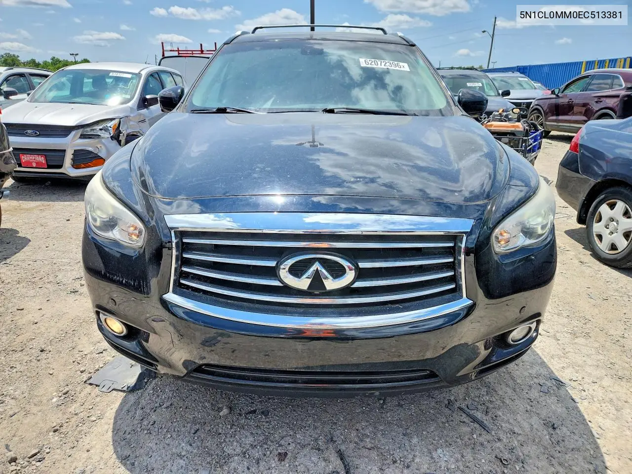 2014 Infi Qx60 Hybrid VIN: 5N1CL0MM0EC513381 Lot: 62072396