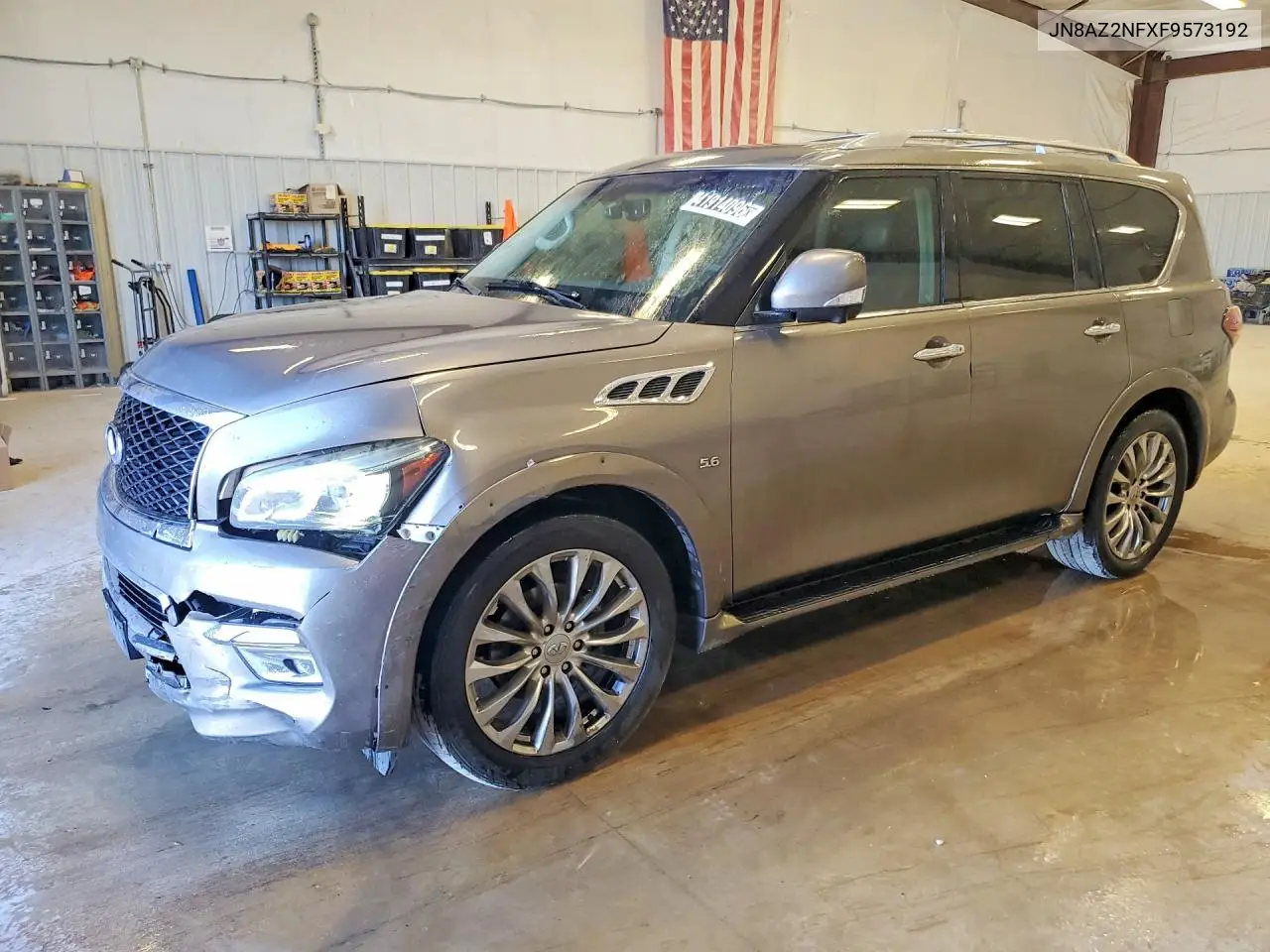 2015 Infiniti Qx80 Base VIN: JN8AZ2NFXF9573192 Lot: 41914096