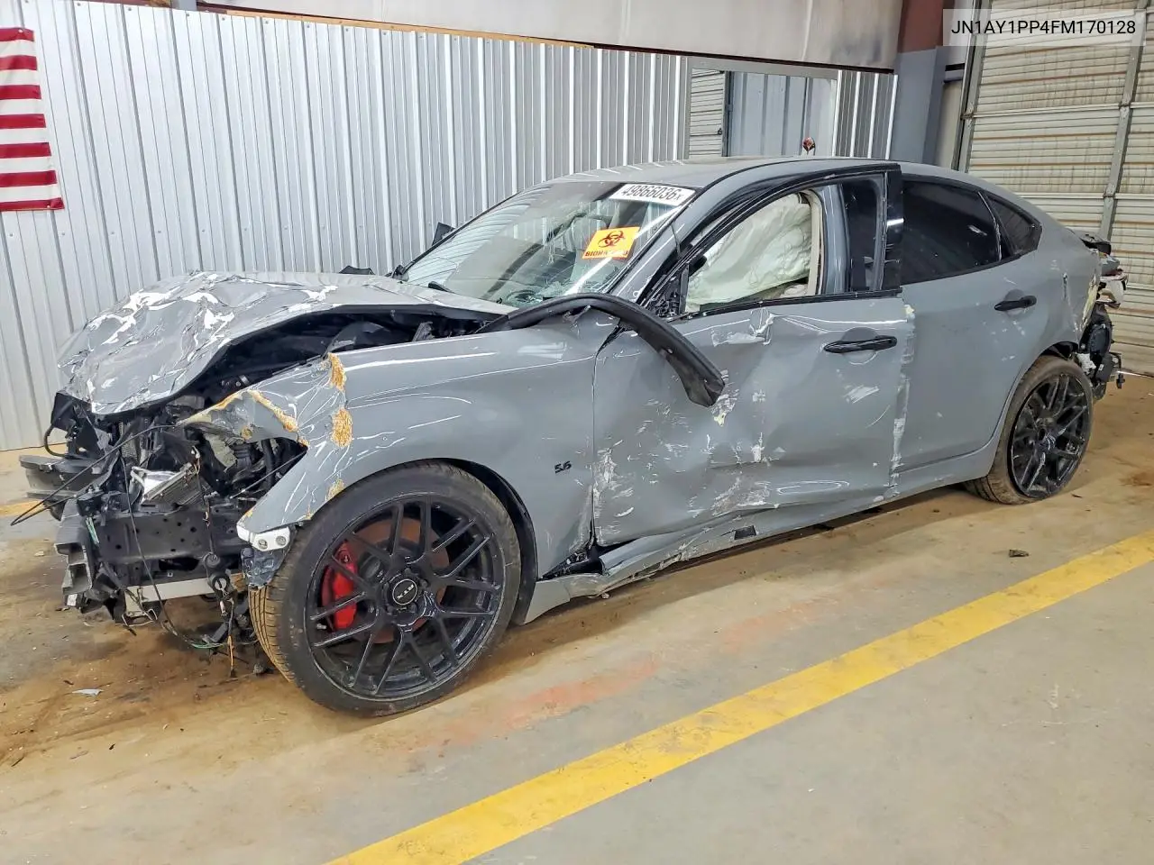 2015 Infiniti Q70L 5.6 VIN: JN1AY1PP4FM170128 Lot: 49866036