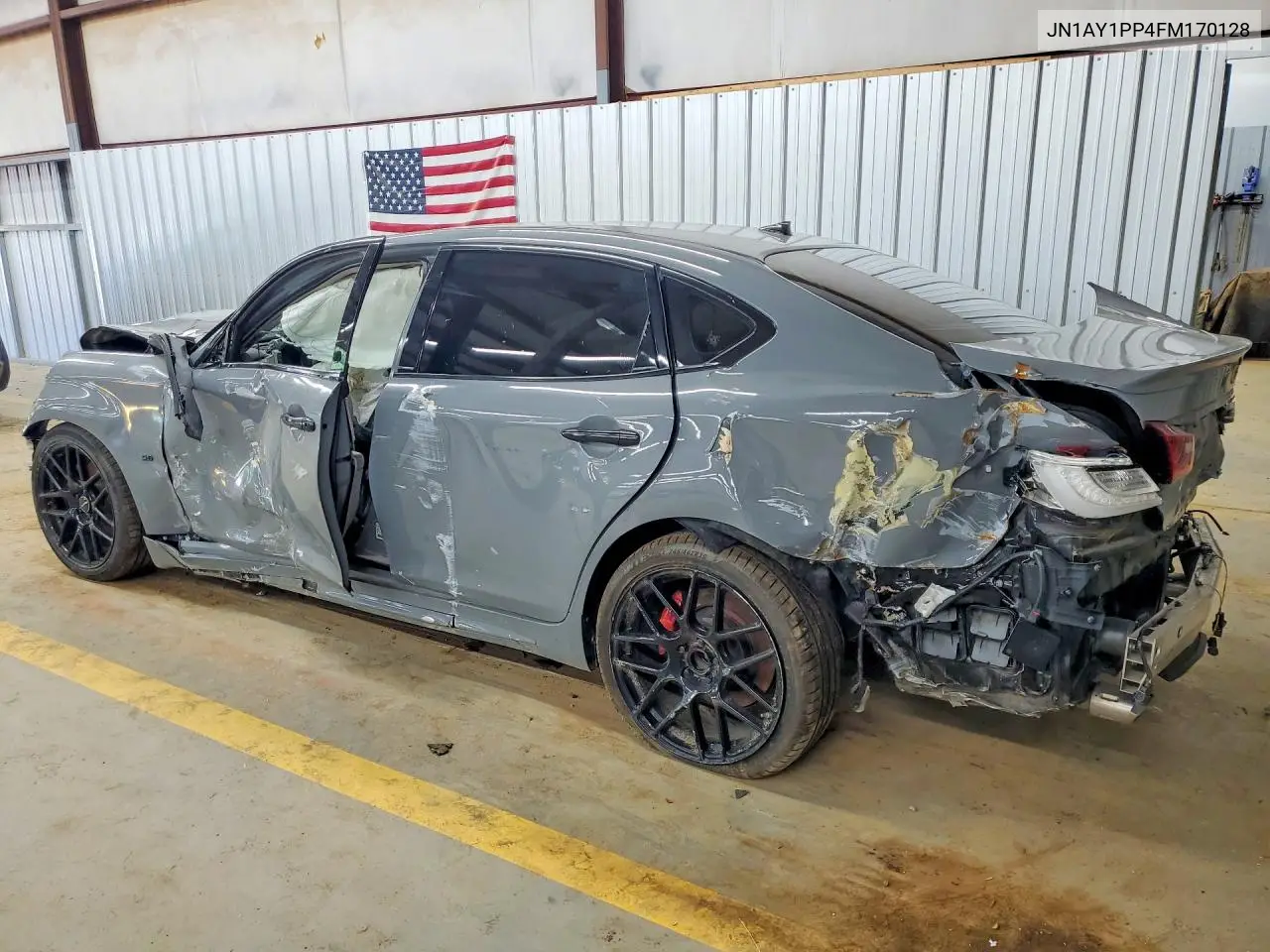 2015 Infiniti Q70L 5.6 VIN: JN1AY1PP4FM170128 Lot: 49866036
