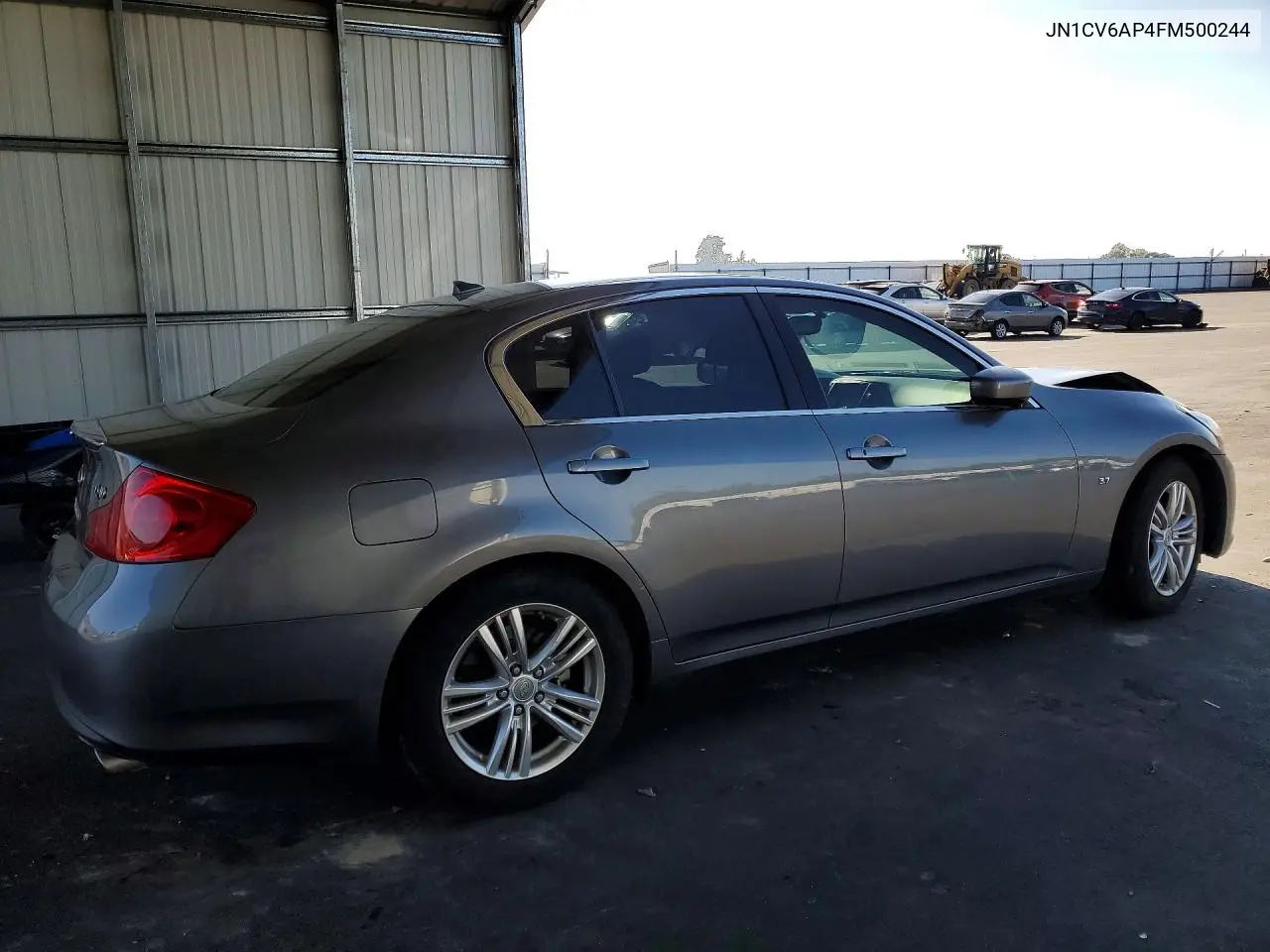2015 Infiniti Q40 Base VIN: JN1CV6AP4FM500244 Lot: 50533576