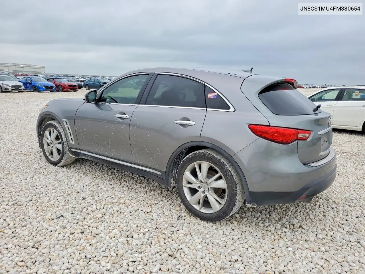 2015 Infiniti Qx70 Base VIN: JN8CS1MU4FM380654 Lot: 52353616