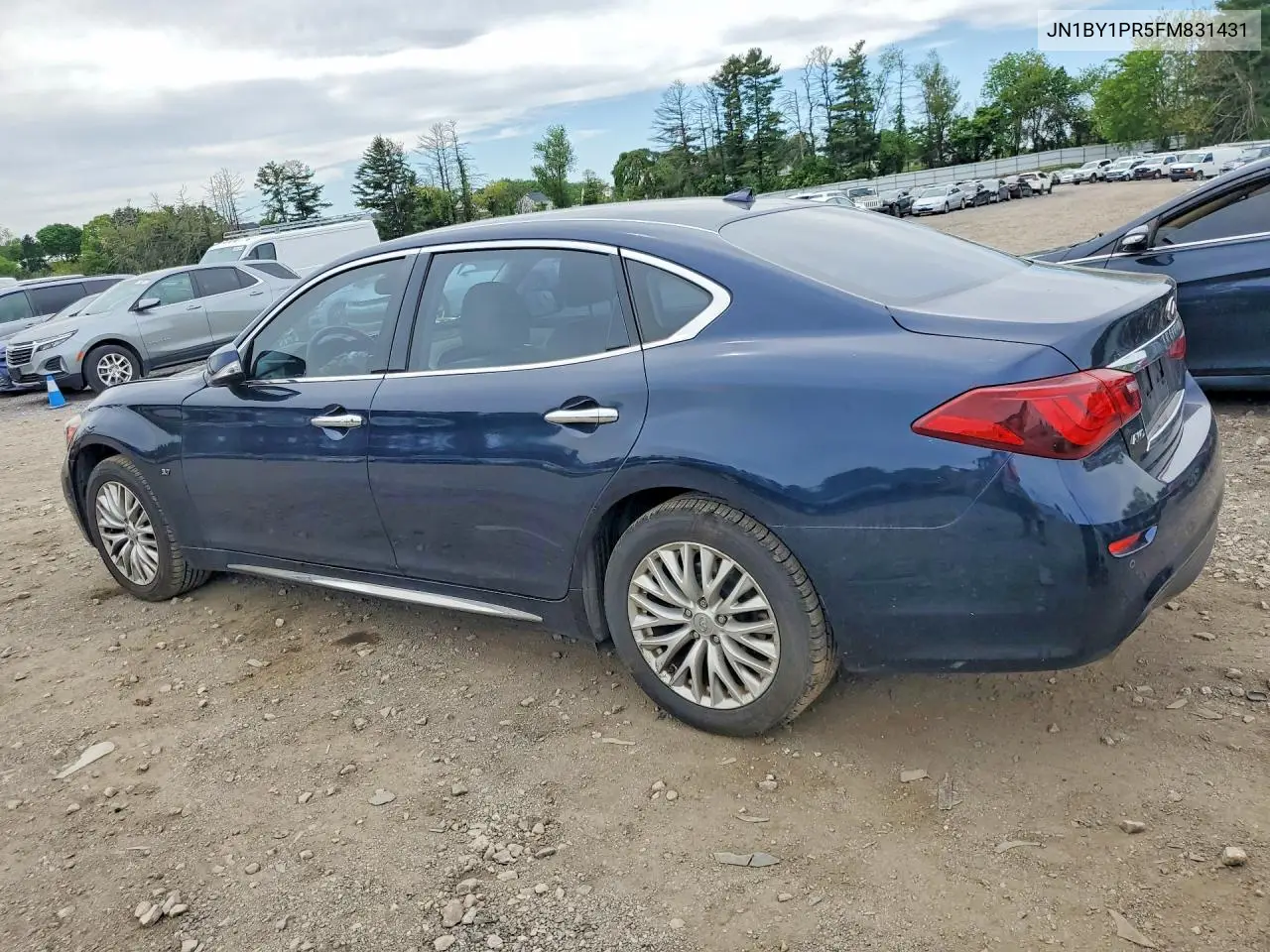 2015 Infiniti Q70L 3.7 VIN: JN1BY1PR5FM831431 Lot: 52993906